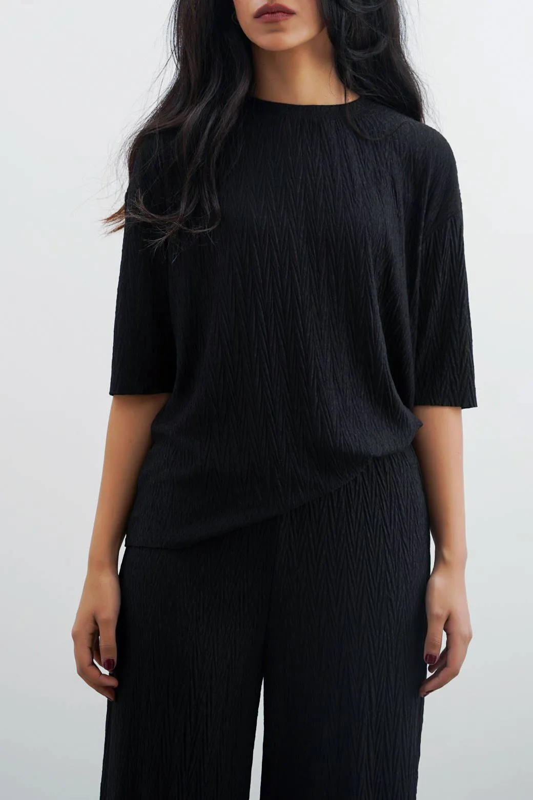 CRINKLE TEE No Friction Relax Mode