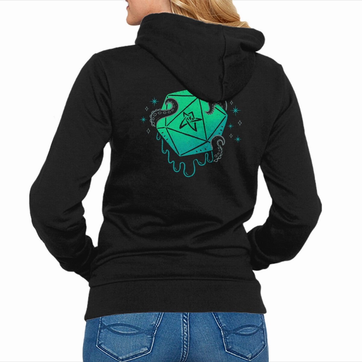 Cthulhu Dice Scoop neck Relaxed Look