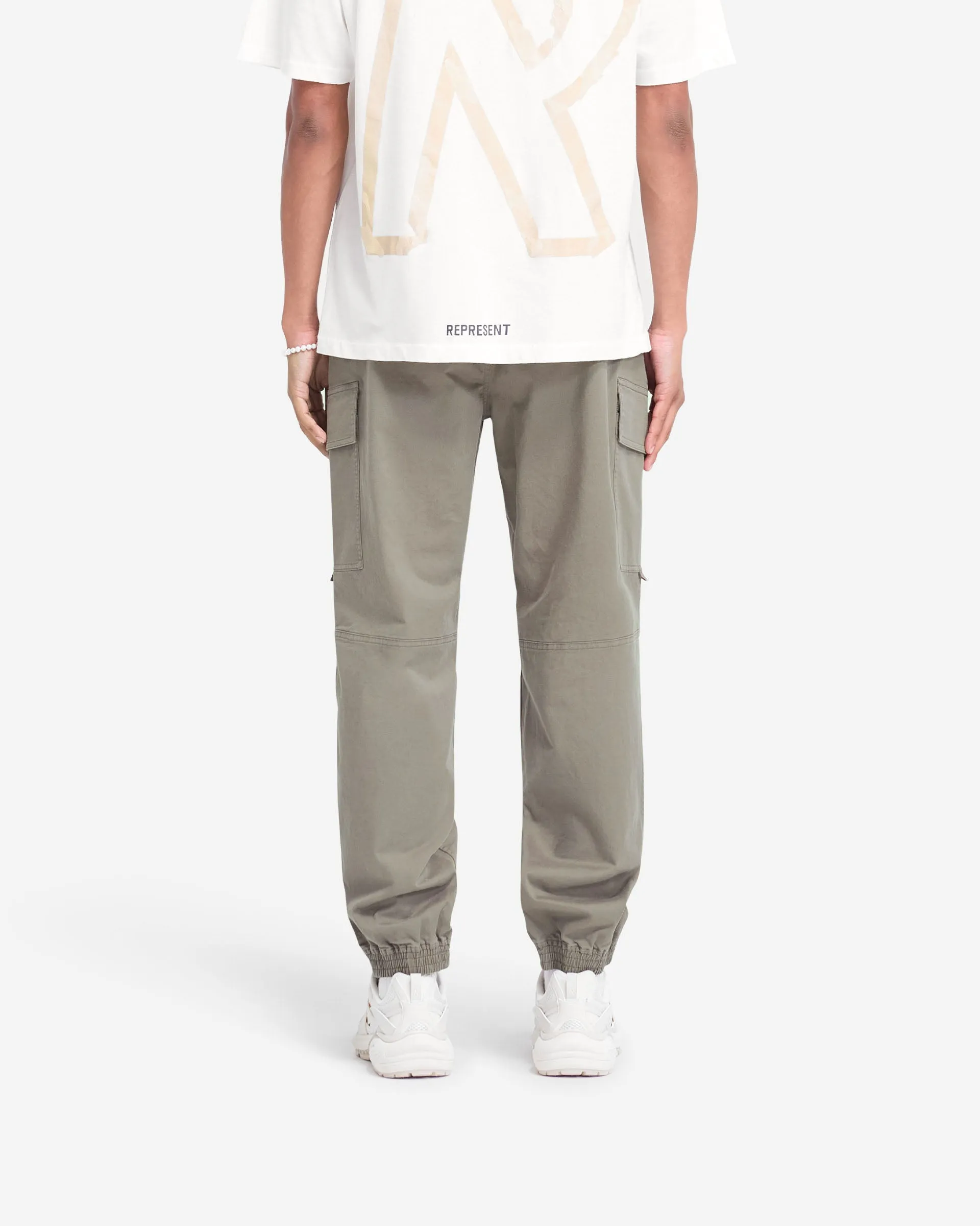 Cuffed Cargo Pant - Olive Essential Wearable MoistureWickingLining