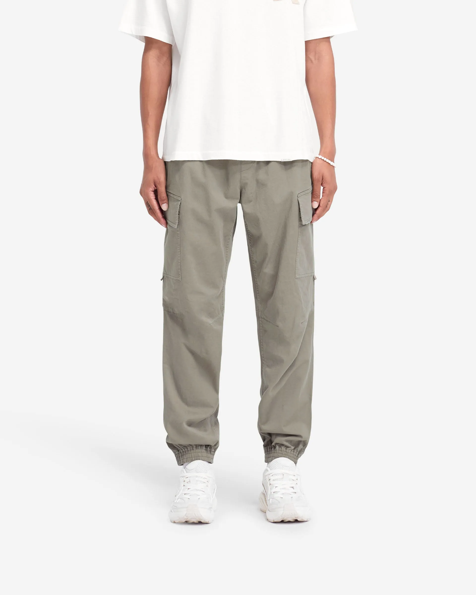 Cuffed Cargo Pant - Olive Roomy Shape Warm Fit