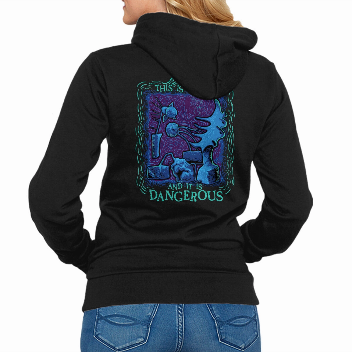 Dangerous Art Outdoor Active Relaxed Fit Hoodie