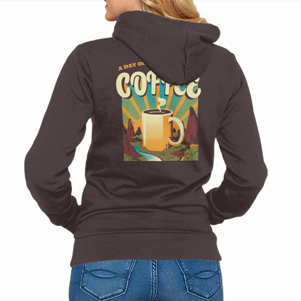 Good Morning Coffee suitable for gifts tropical print