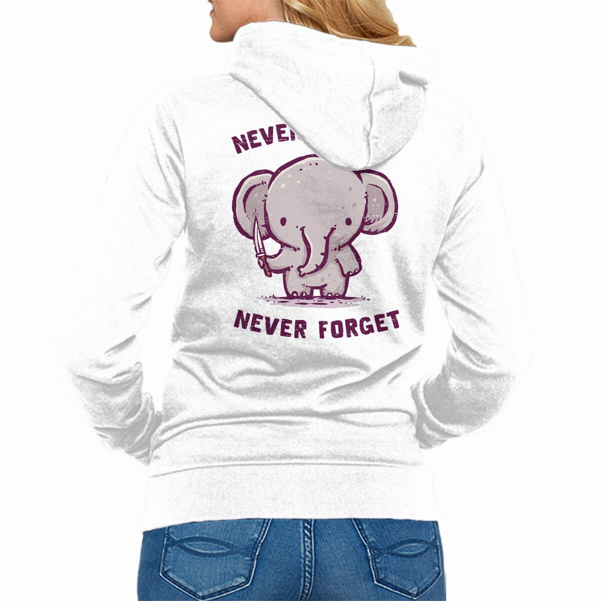 Elephants Never Forgive product display Casual Fashion