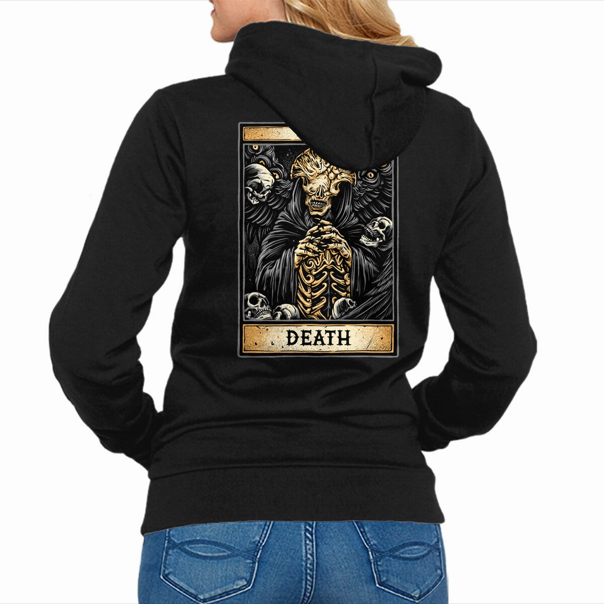 Death Angel Fashion Layering Scoop neck