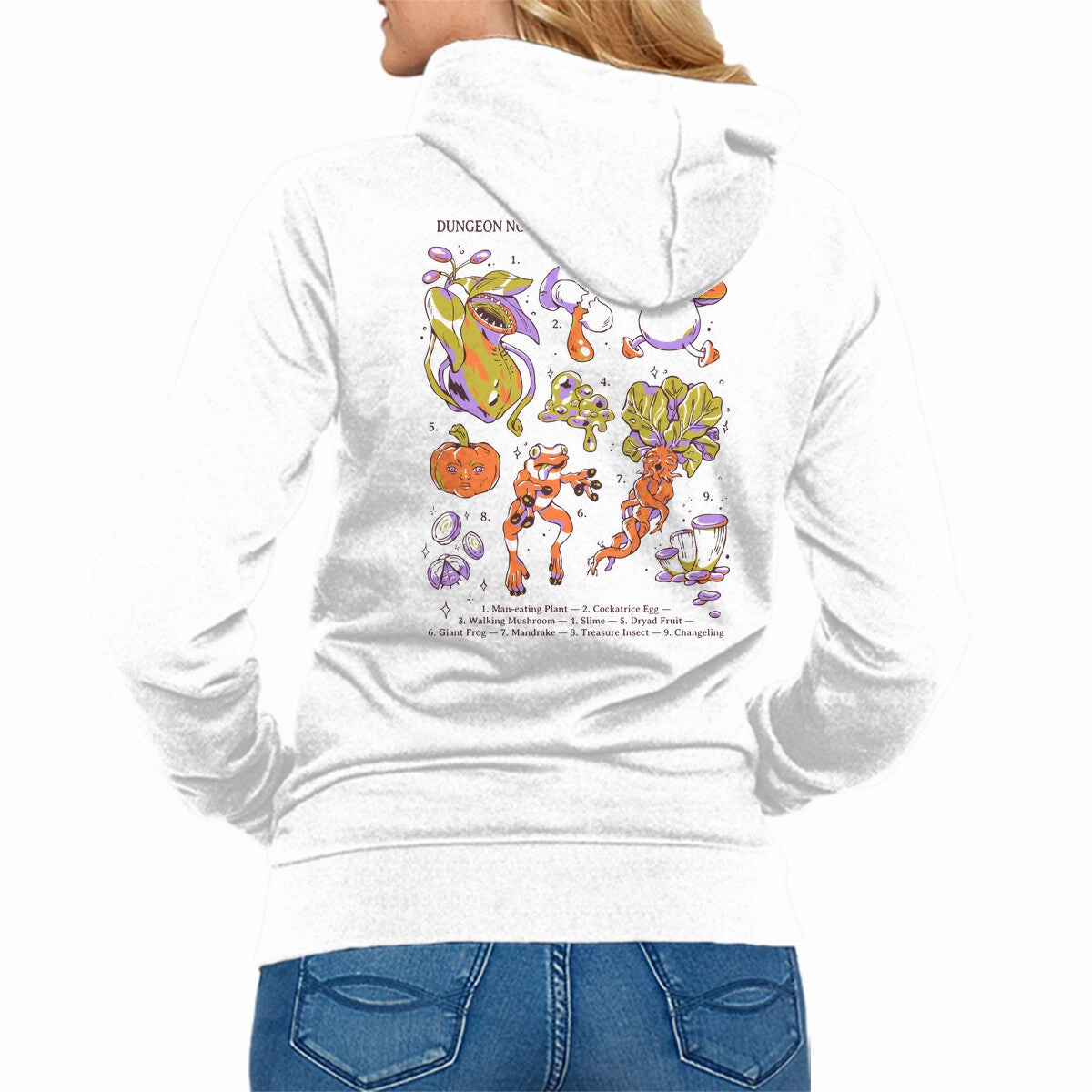 Delicious In Dungeon embroidery accents