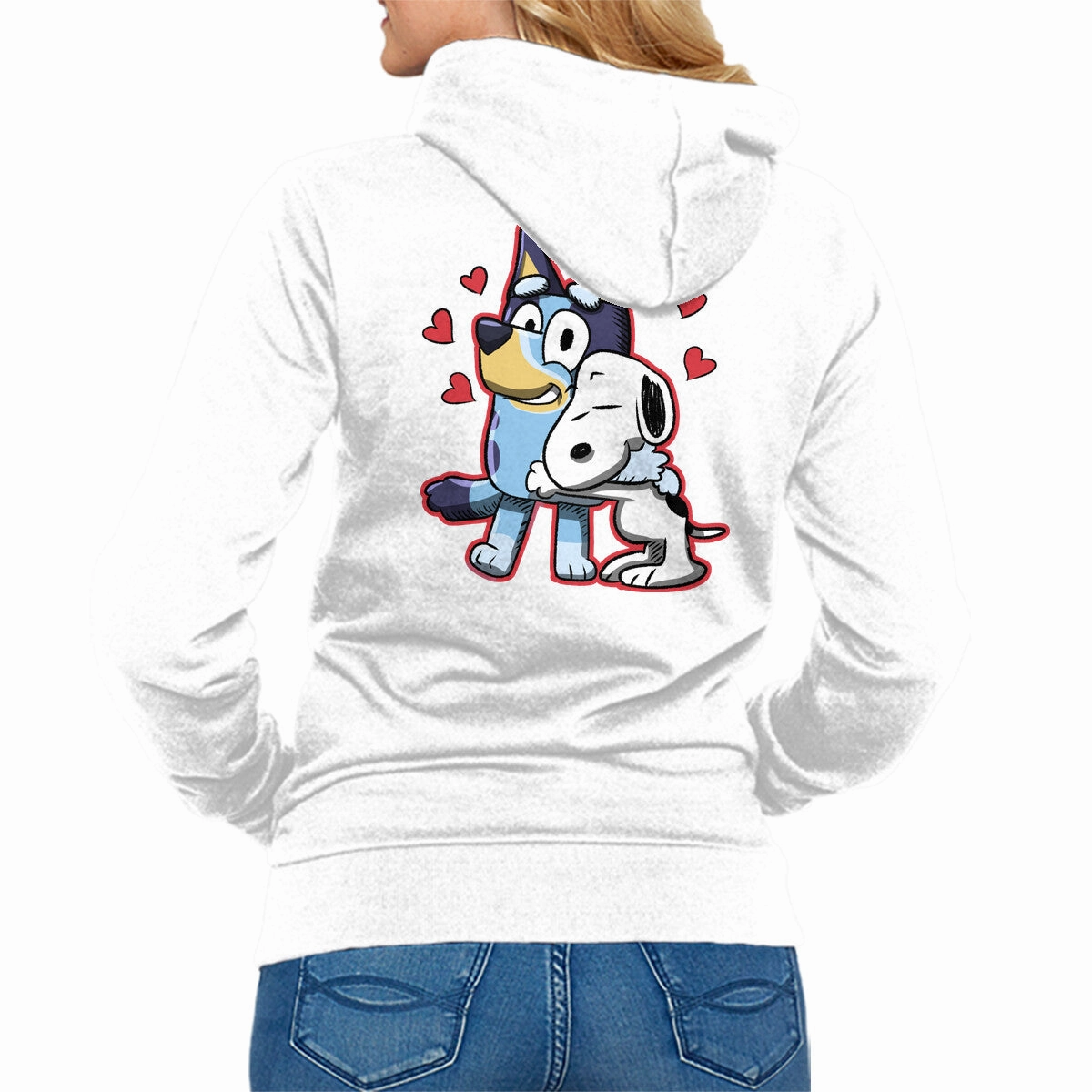 Dog Hug Soft Fabric Versatile Piece