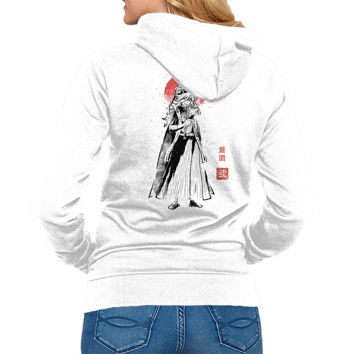 Fashion Hoodie Easy Wear Doma Sumi-e