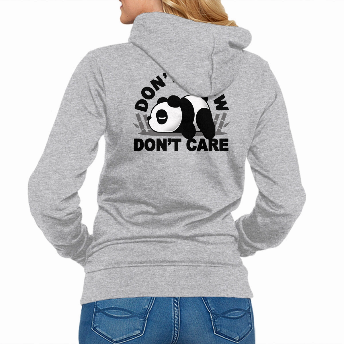 zippered Don't Know Don't Care