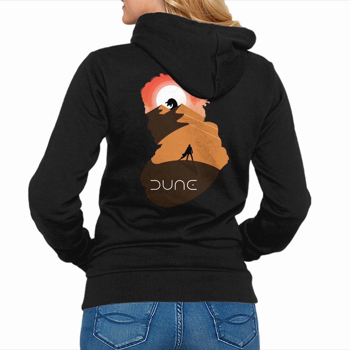 Timeless Hoodie Dune Silhouette