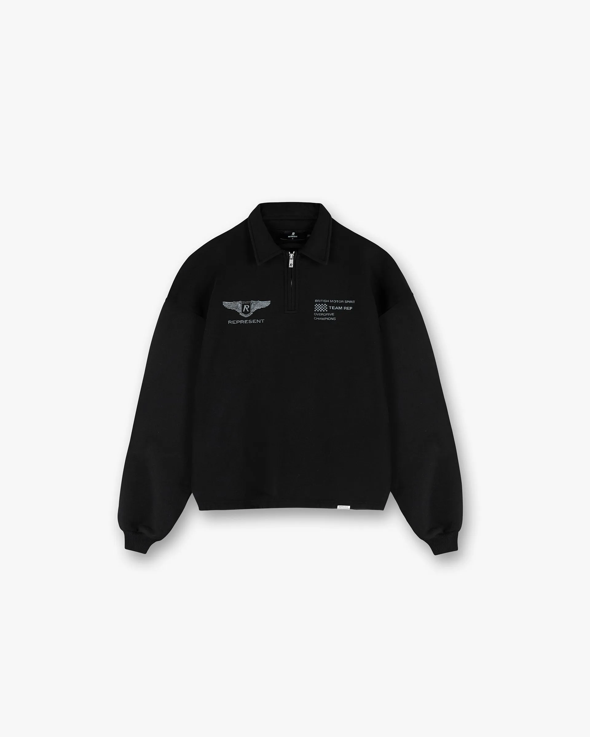 Team Rep Quarter Zip - Jet Black appropriate for winter Product Innovation