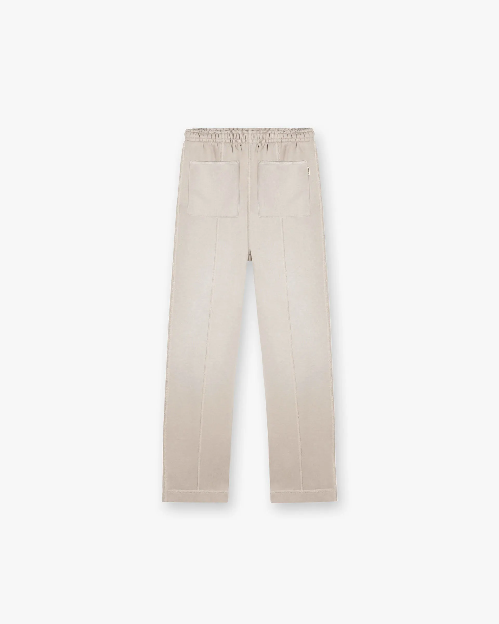 Stepped Hem Sweatpants - Oat Sporty Comfort Wear Timeless Comfort
