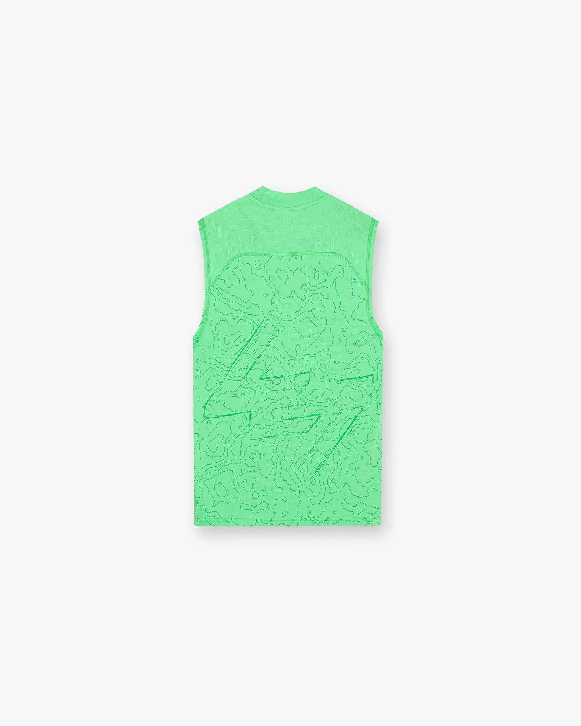 247 Contour Run Tank - Speed Green Indoor clothing