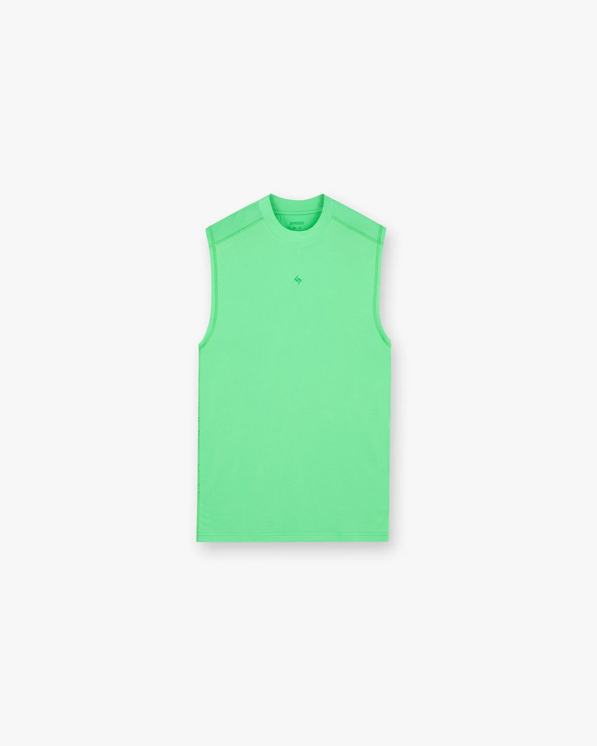 247 Contour Run Tank - Speed Green Outdoor Light Minimal Layers