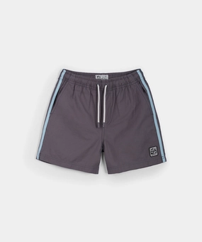 Tapered leg The All Day Stripe Swim Trunk - Shark
