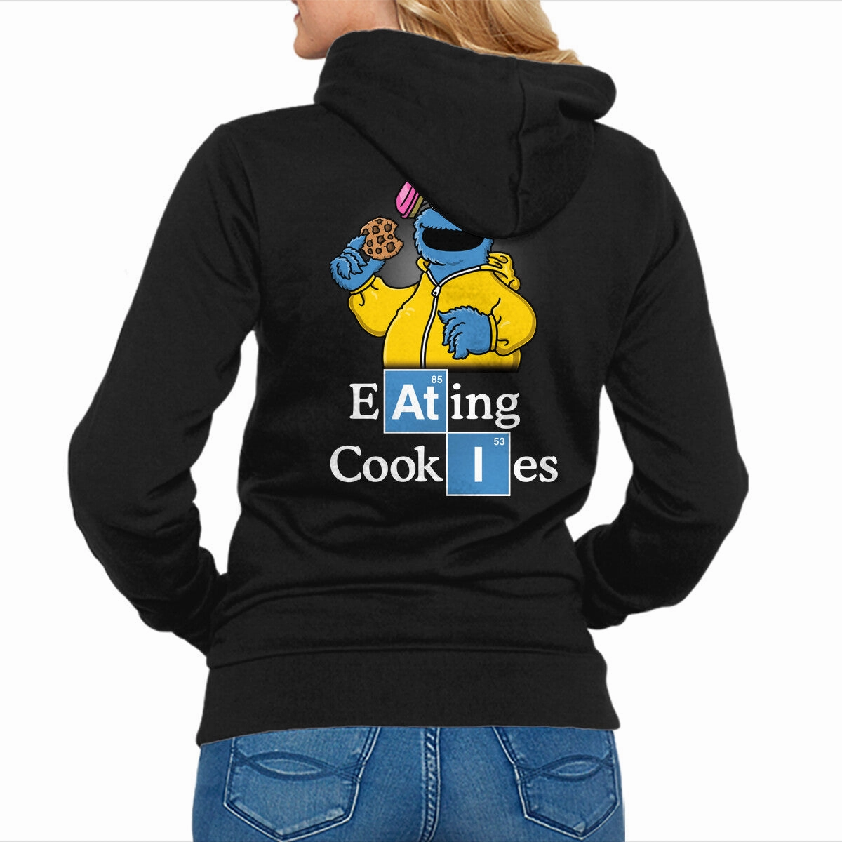 Eating Cookies Simple Hoodie