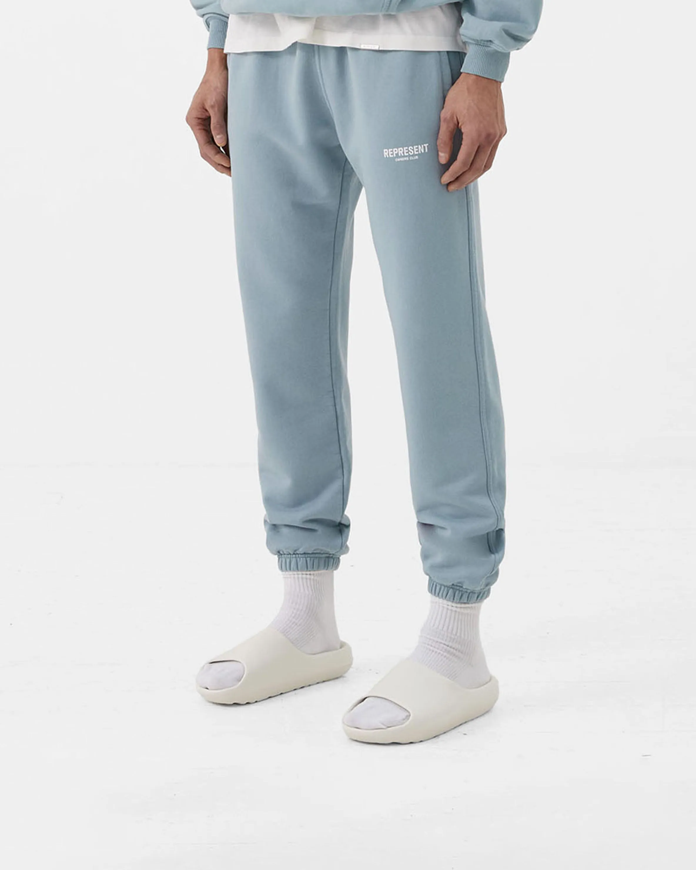 Ultra Soft Inner Layer Represent Owners Club Sweatpant - Powder Blue