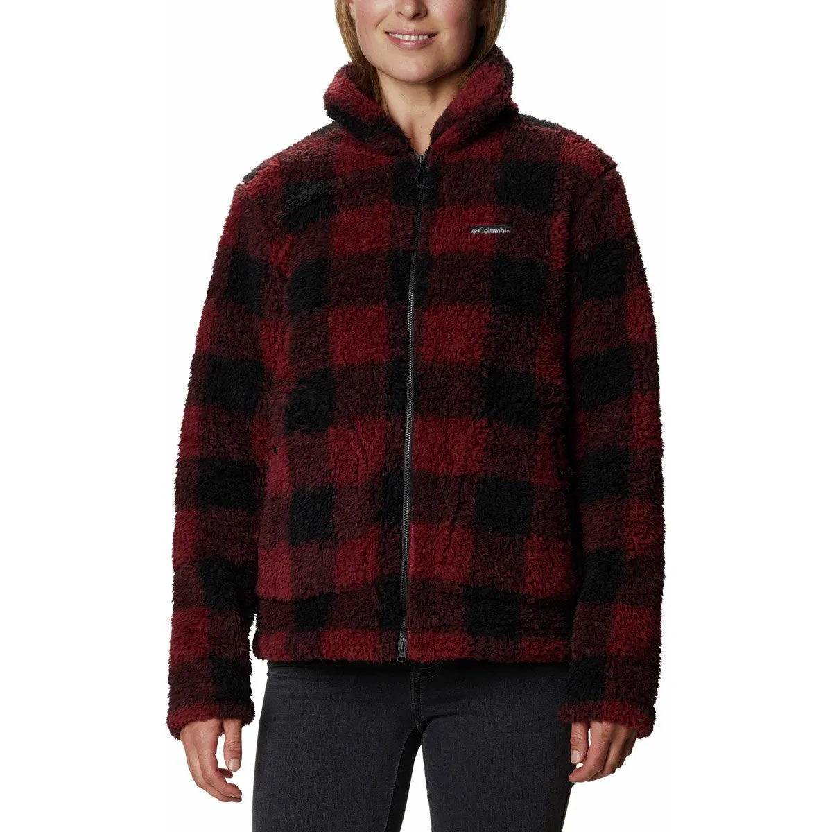 Abrasion Resistant Shell Women's Winter Pass Sherpa Full Zip Jacket