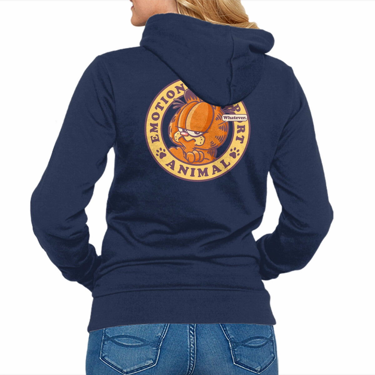 Emotional Support Cat Premium Hoodie ironable