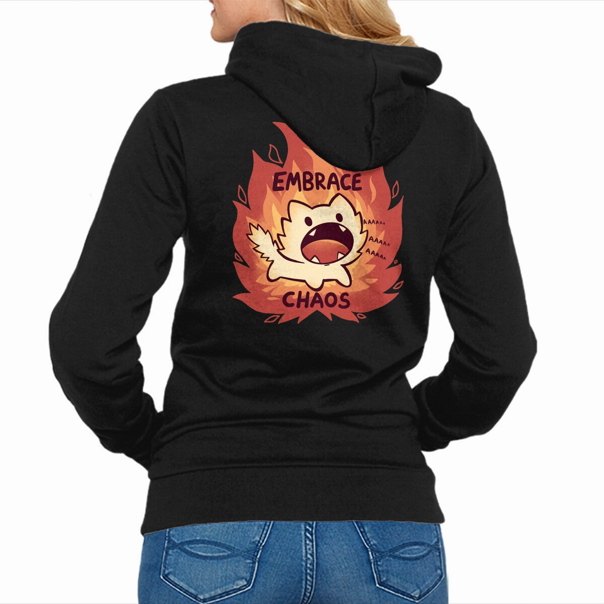 Embrace Chaos Core Active Comfortable Hoodie