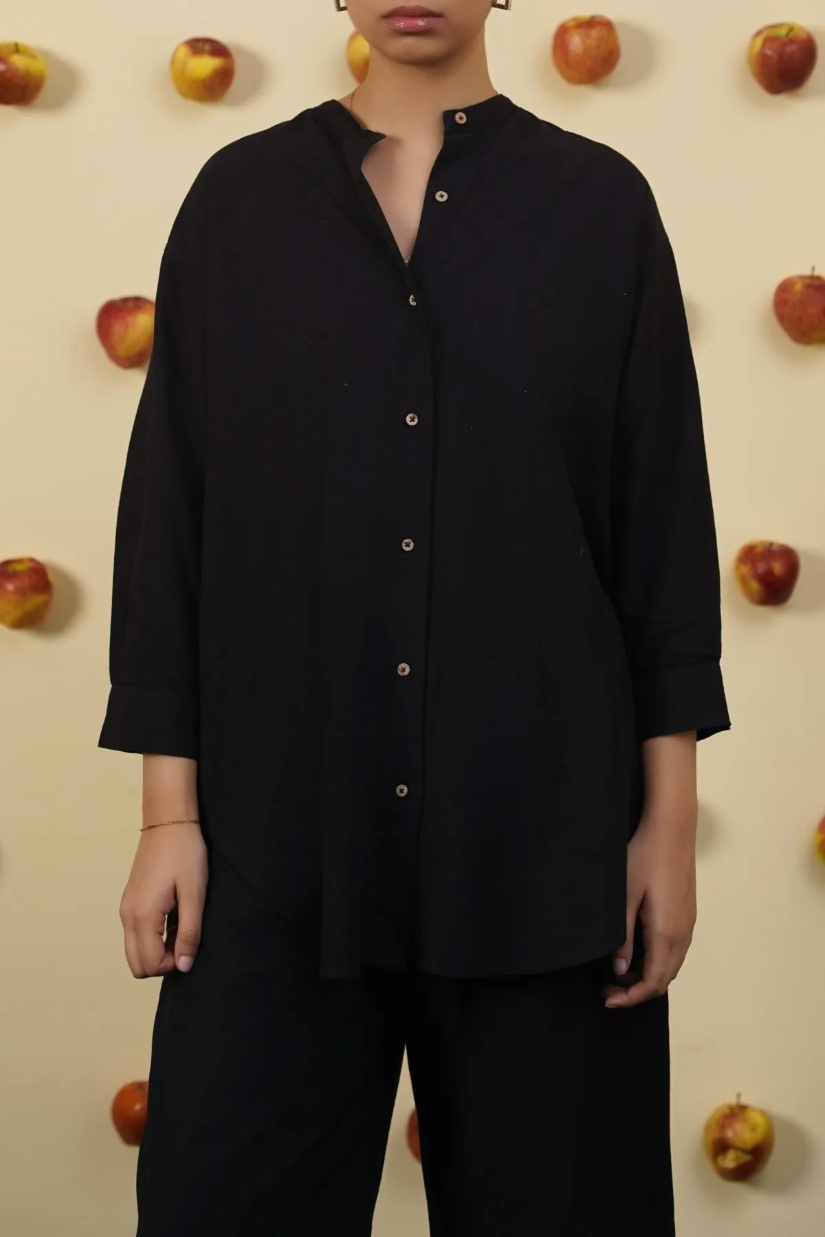 ESSENTIAL COTTON SHIRT Chic Layer Easy Fit