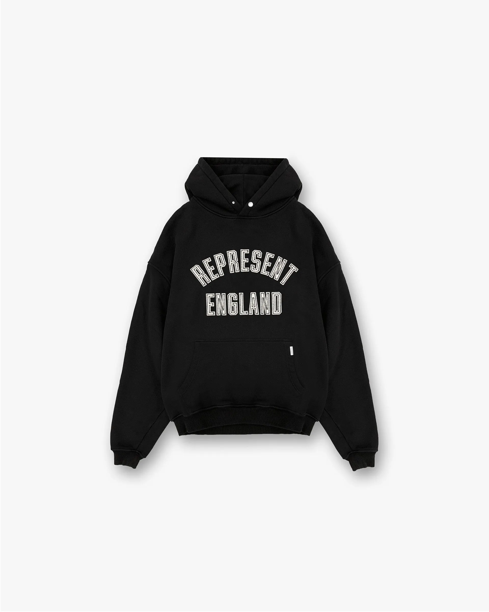 England Applique Hoodie - Jet Black Seasonal Collection product eyewear protection