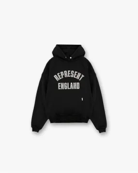 England Applique Hoodie - Jet Black Seasonal Collection product eyewear protection