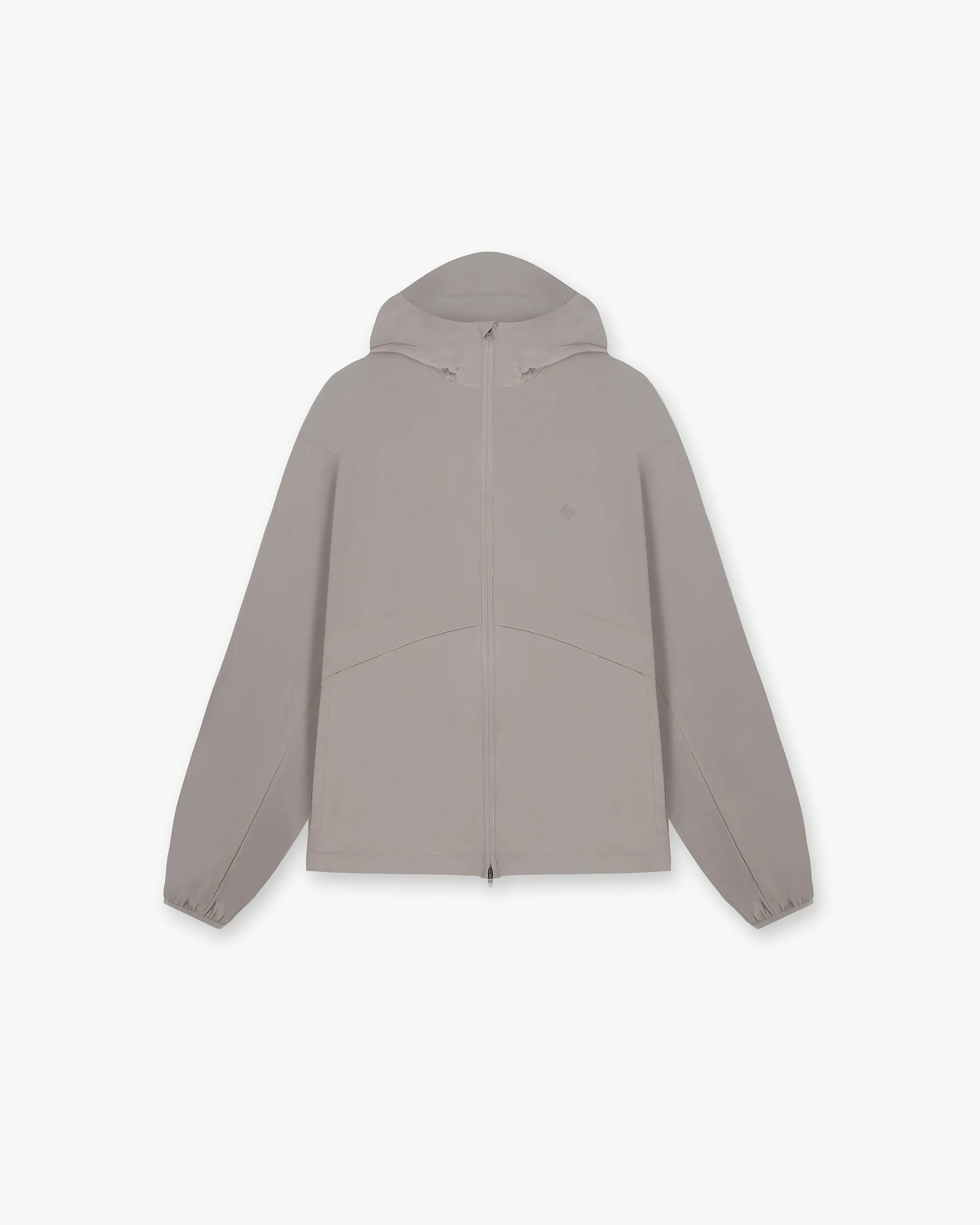 AbrasionResistantSurface Flatlock stitching 247 Hooded Training Jacket - Cinder