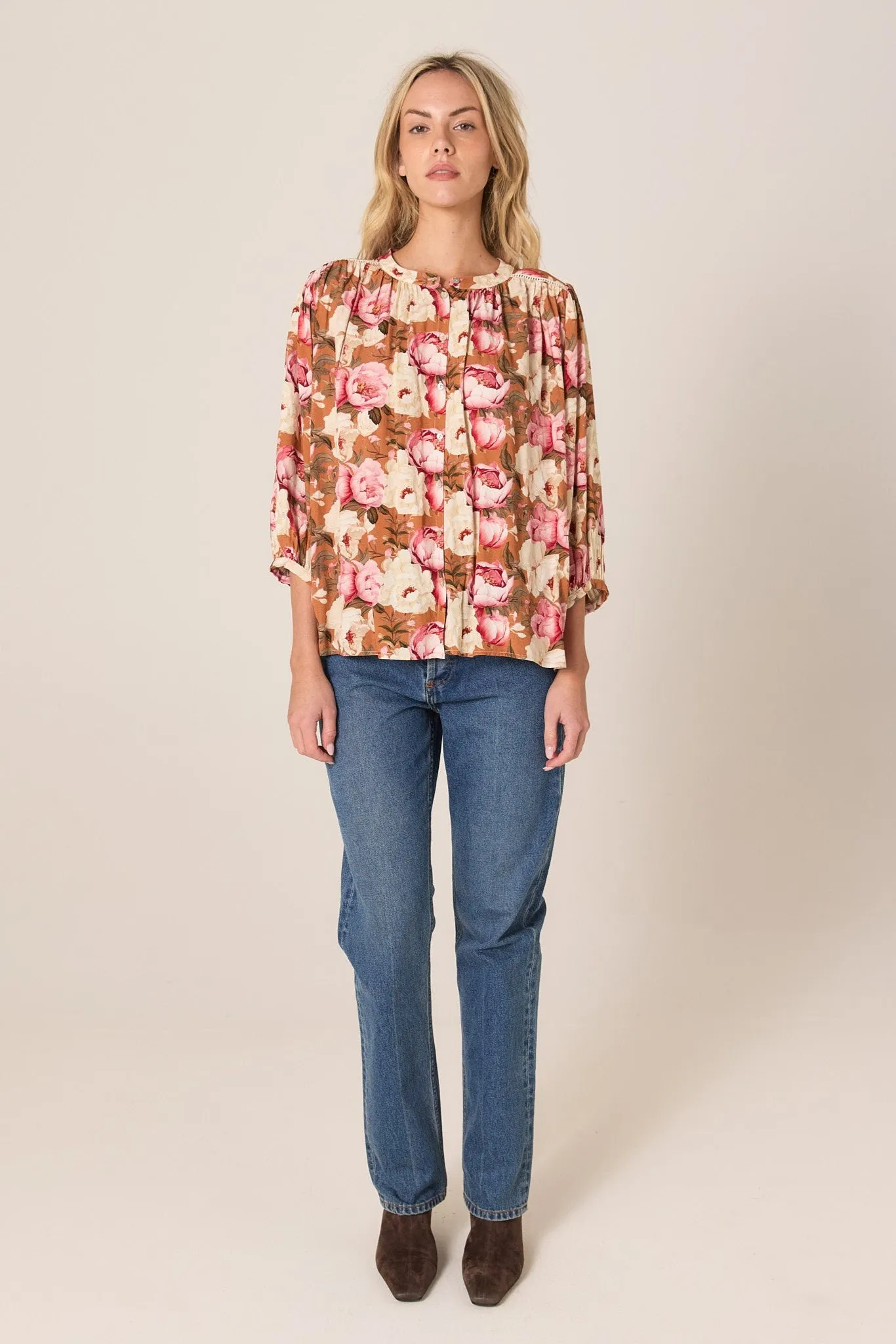 Thermal Insulation DurableBlend Fate Sweet Emotion Top Garden Floral