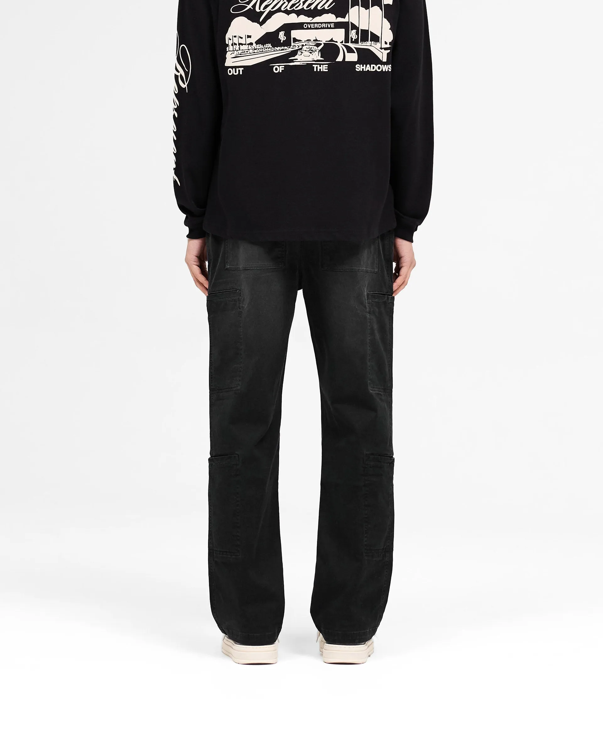 Lightweight Fabric Season Cargo Pant - Jet Black