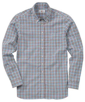 Fleetwood Windowpane Sport Shirt Minimalist Closure
