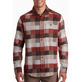 Men's Pixelatr Flannel Long Sleeve Quick Release Placket