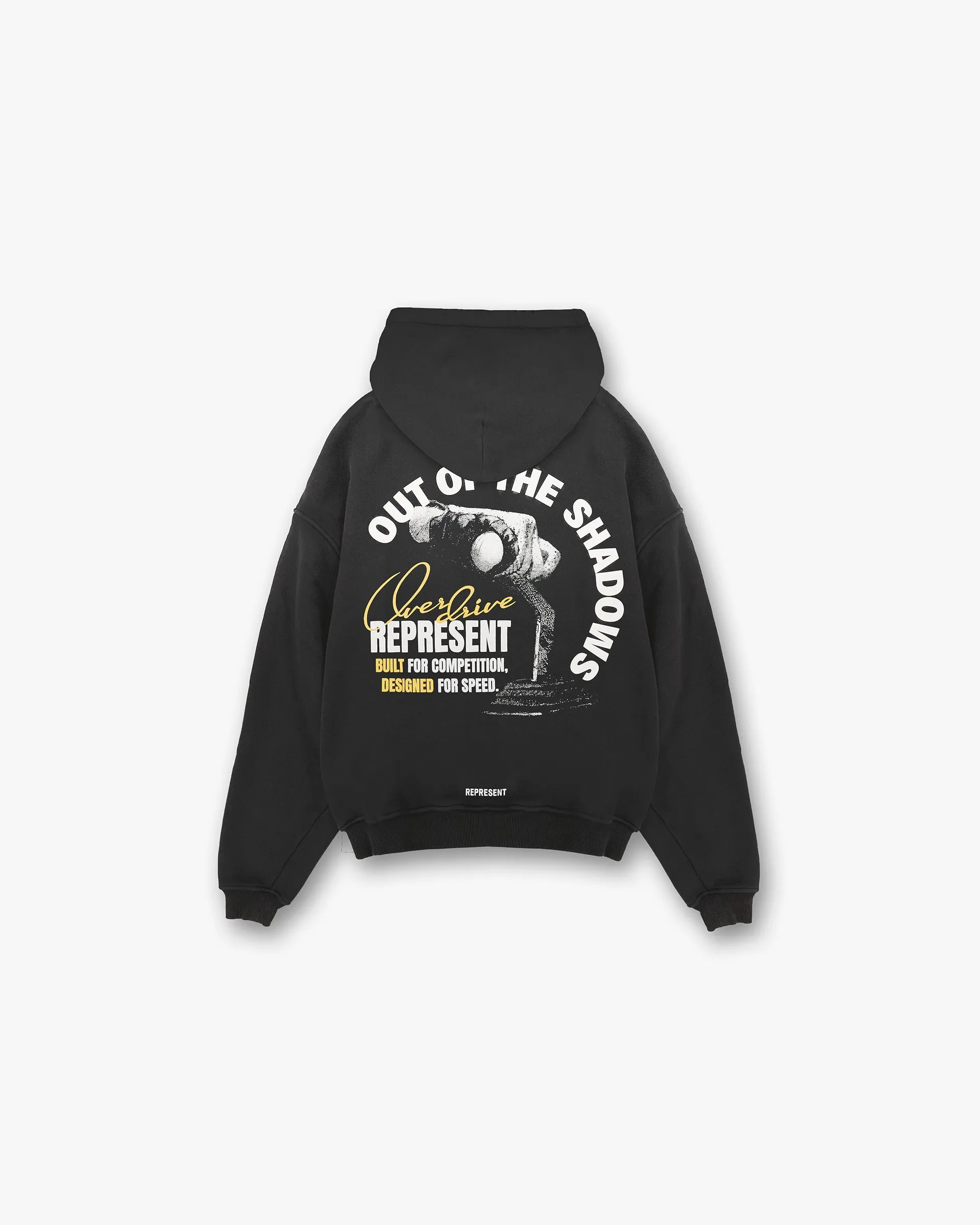 Out Of The Shadows Hoodie - Stained Black Effortless Style