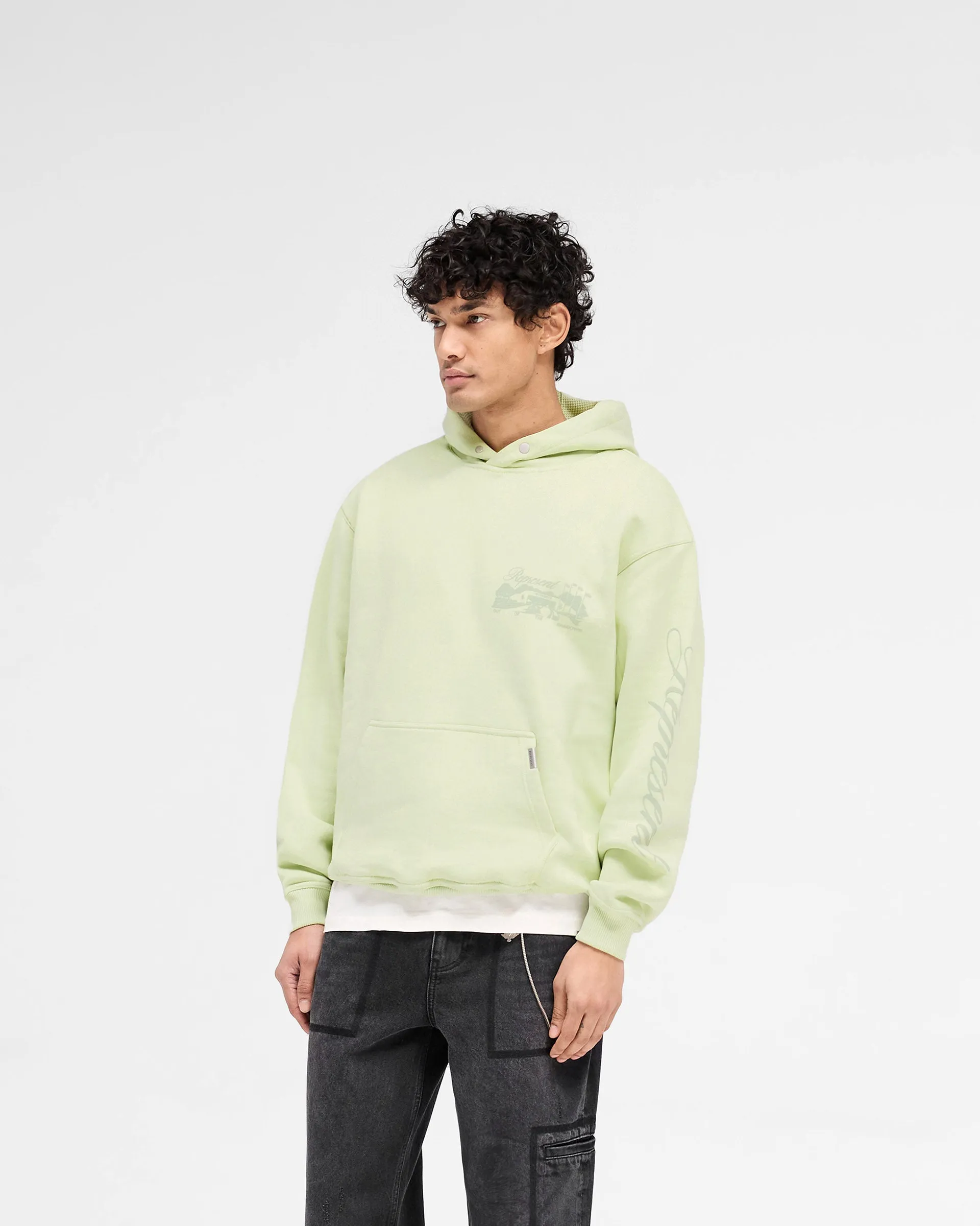 product rating Layer Up Raceway Hoodie - Matcha