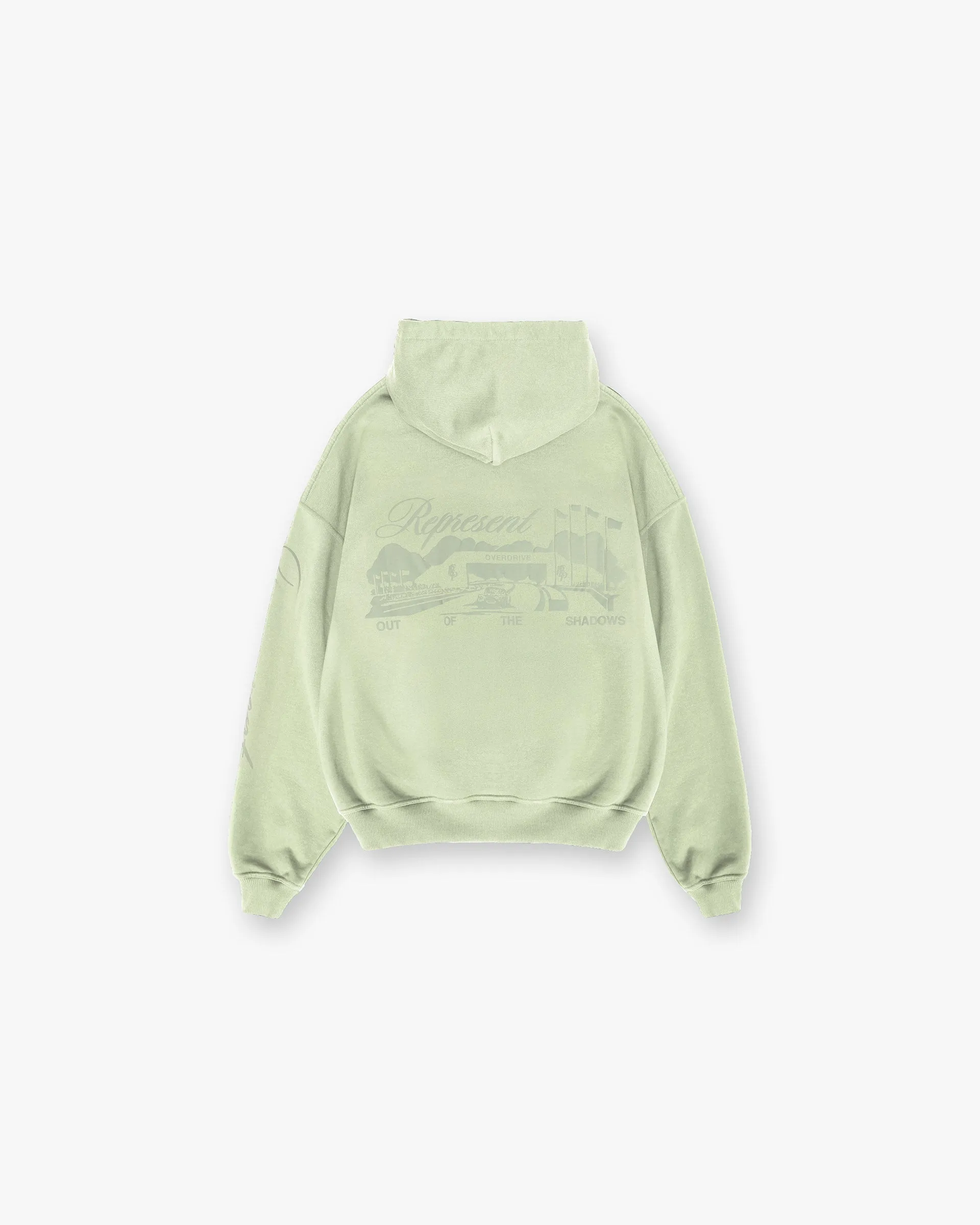 Raceway Hoodie - Matcha Urban Edge