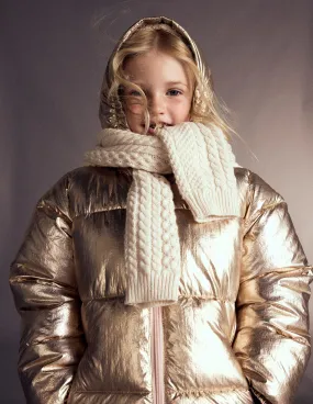 Softshell Construction Fun Padded Coat-Gold