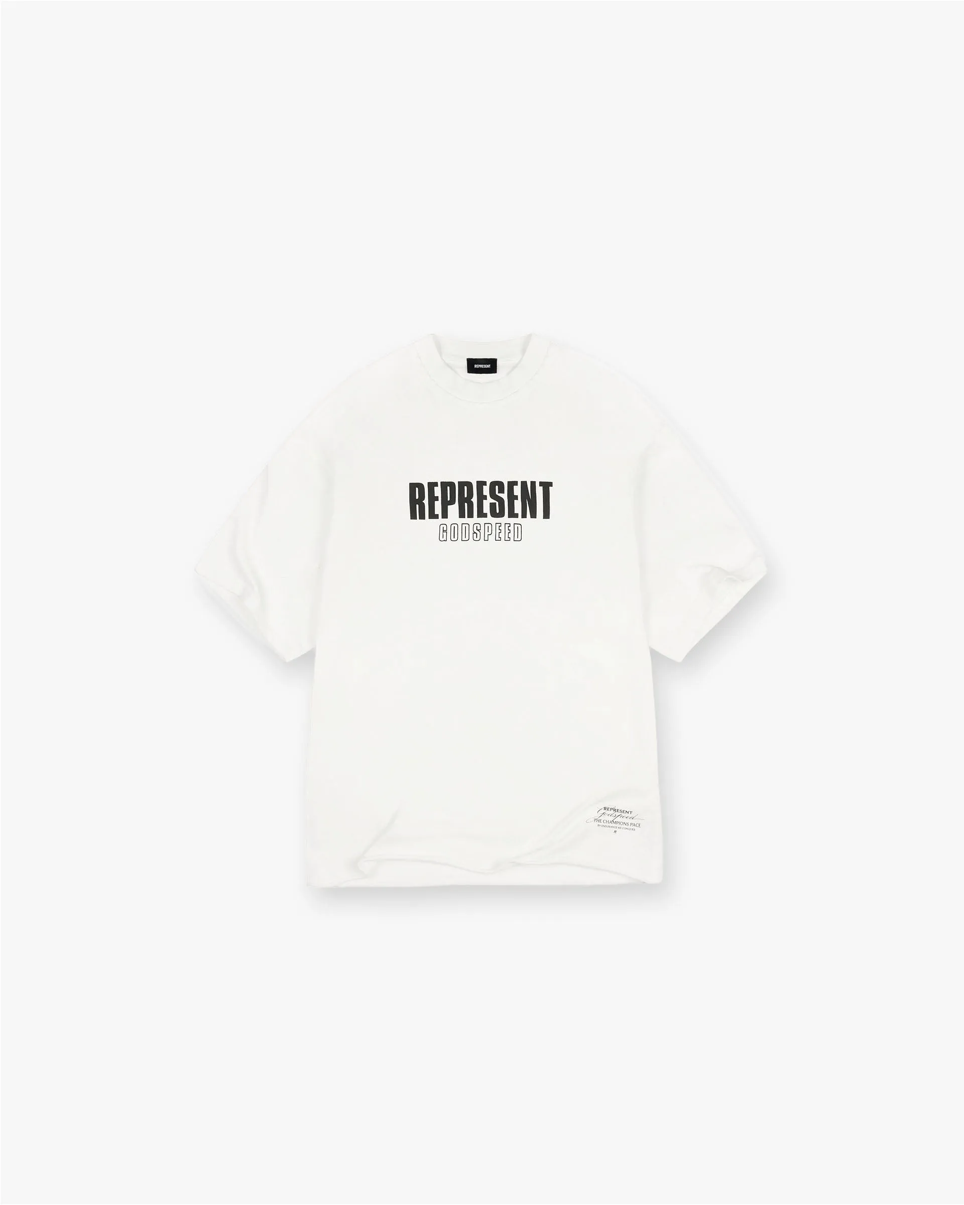 Godspeed T-Shirt - Flat White Chic