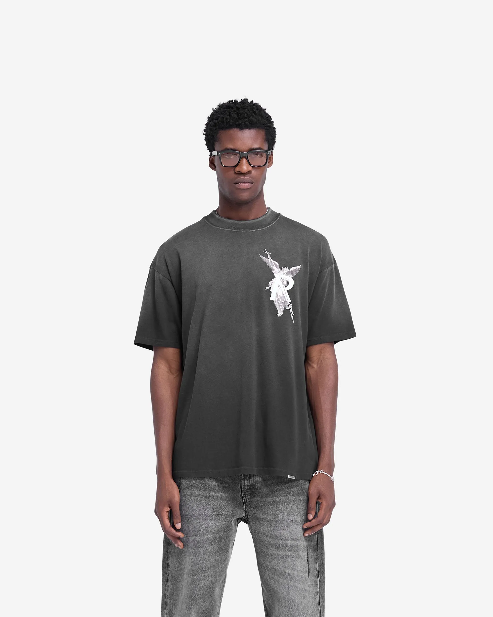 Archangel T-Shirt - Stained Black LongLastingColor