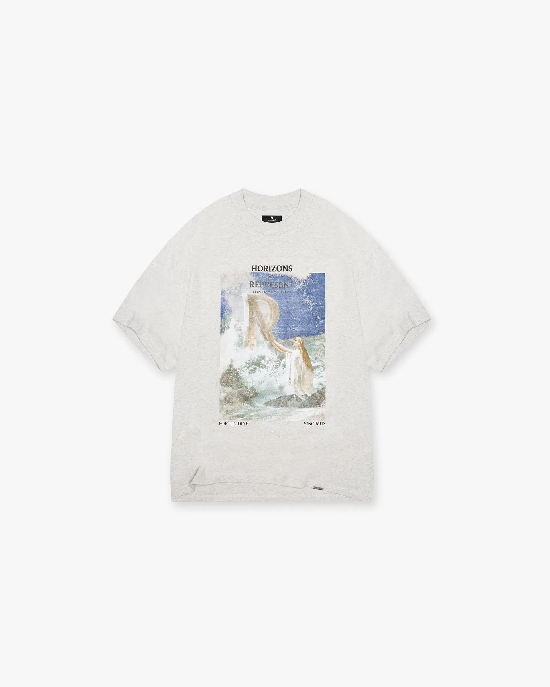 Higher Truth T-Shirt - Cream Marl Daily Outfit Style Comfortable and stylish