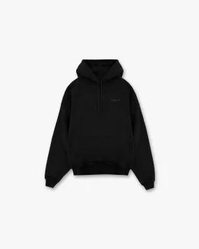 Team 247 Oversized Hoodie - Matte Black product terry cloth absorbency