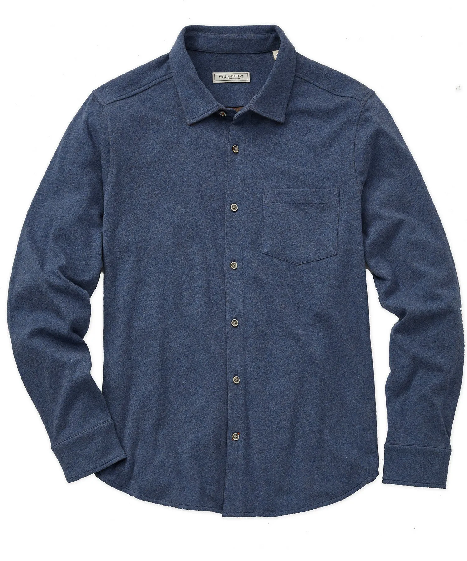 Hybrid Knit Button-Front Sport Shirt Weekend Vibes
