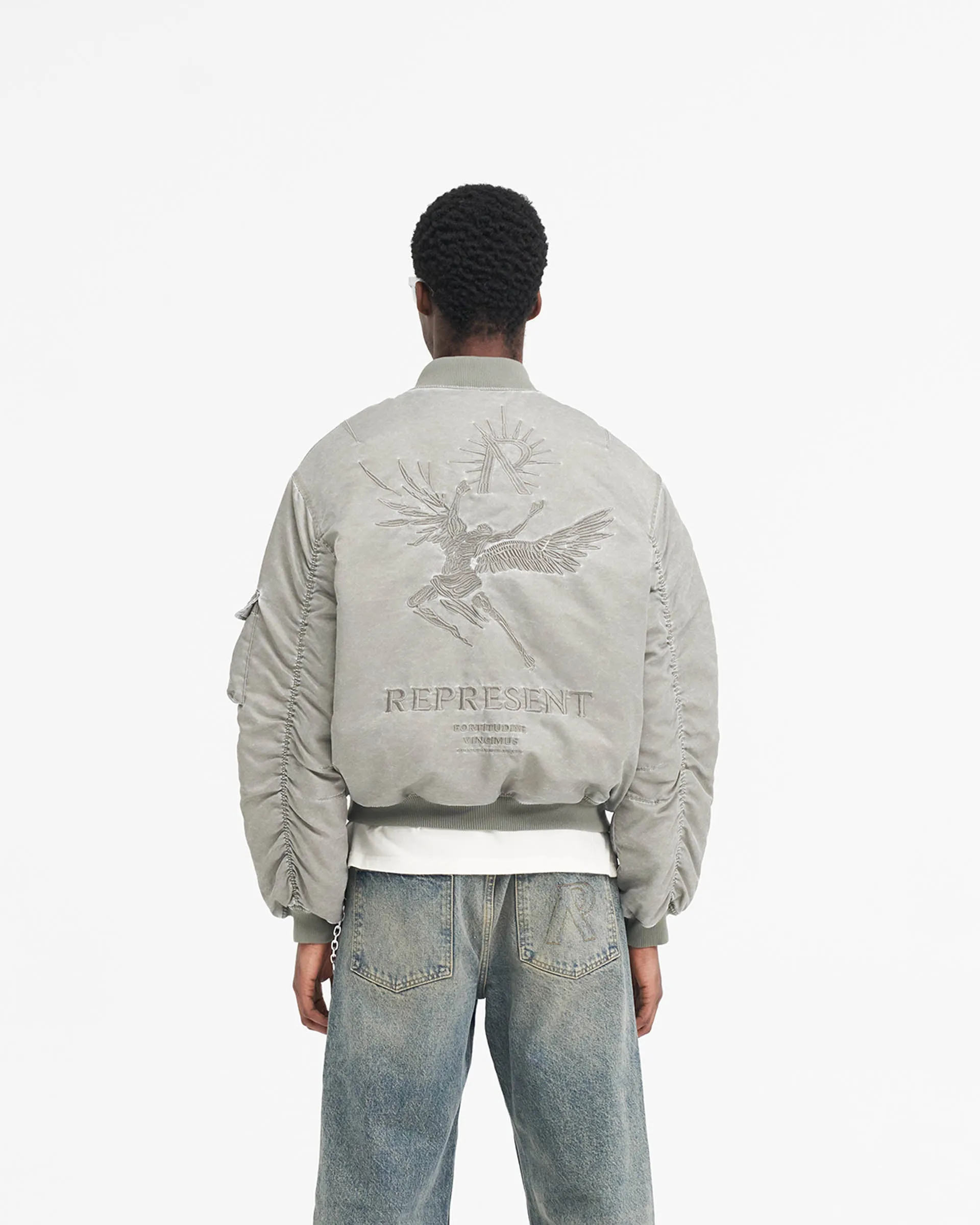 Outdoor Style Staple Evening Out Icarus Flight Bomber - Khaki