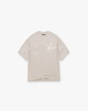Seasonal Wear Soft Layer Icarus T-Shirt - Taupe