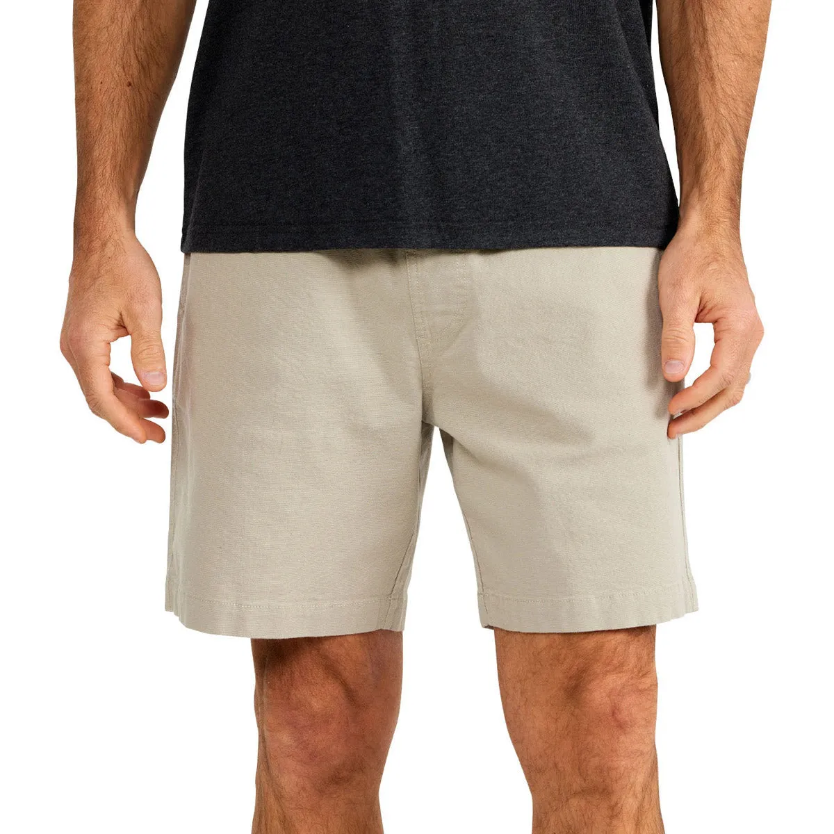 Men's Stretch Canvas Short - 7" Flats