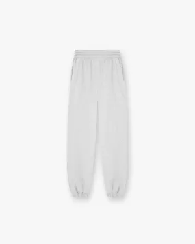 Initial Cuffed Sweatpant - Ice Grey Marl AntiSlipGrip