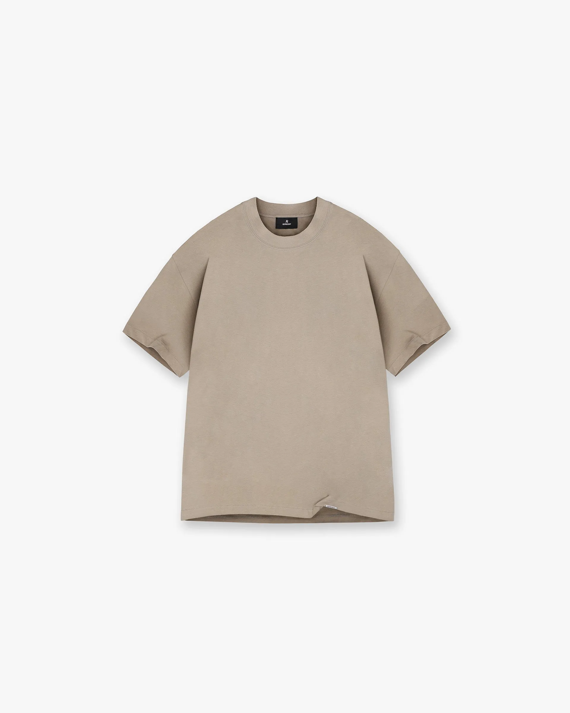 Unisex versatility Initial Oversized T-Shirt - Dune