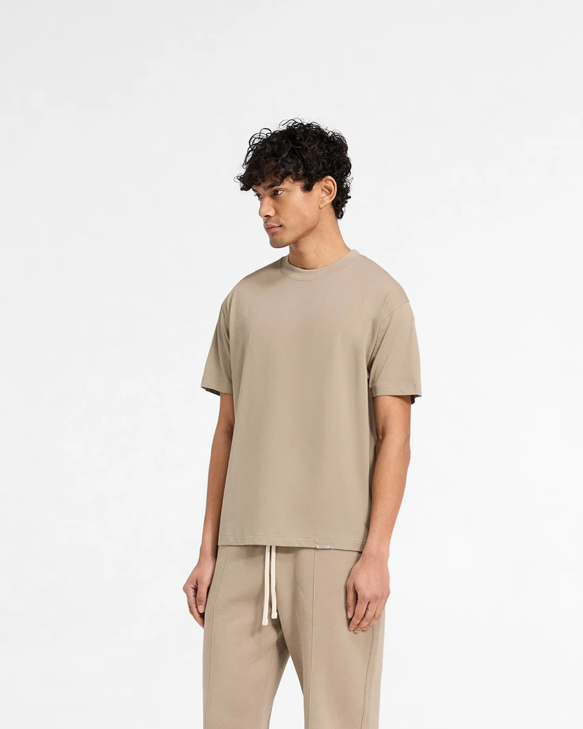 Initial T-Shirt - Dune Low Profile Silhouette Airflow Mesh Panels