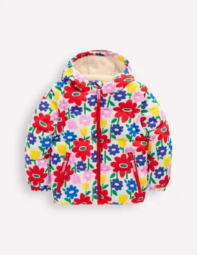 Chill Commute Fit 2-in-1 Padded Coat-Multi Pop Flower