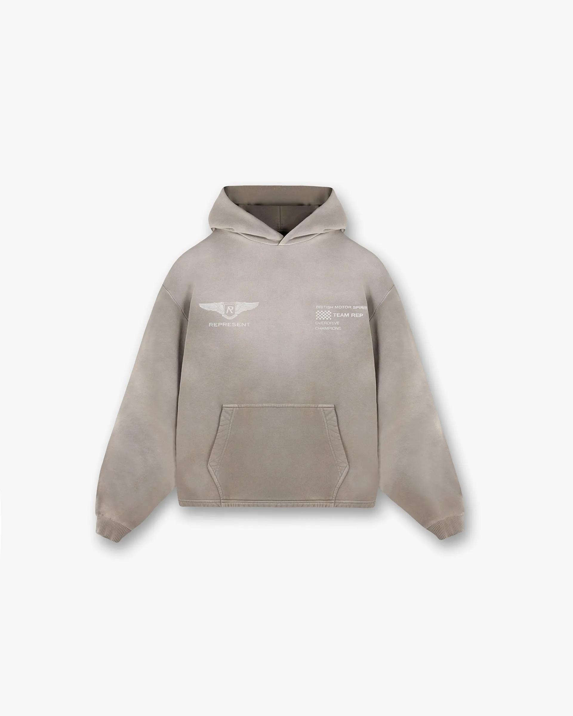 Team Rep Hoodie - Dark Taupe Relaxed Layer