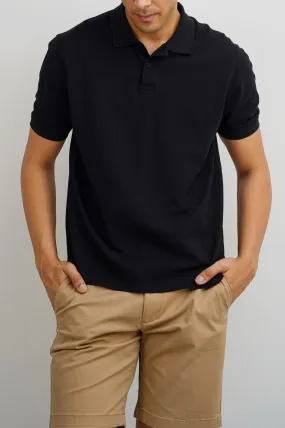 KNITTED COTTON POLO Flexible Layer Quick Dry Design