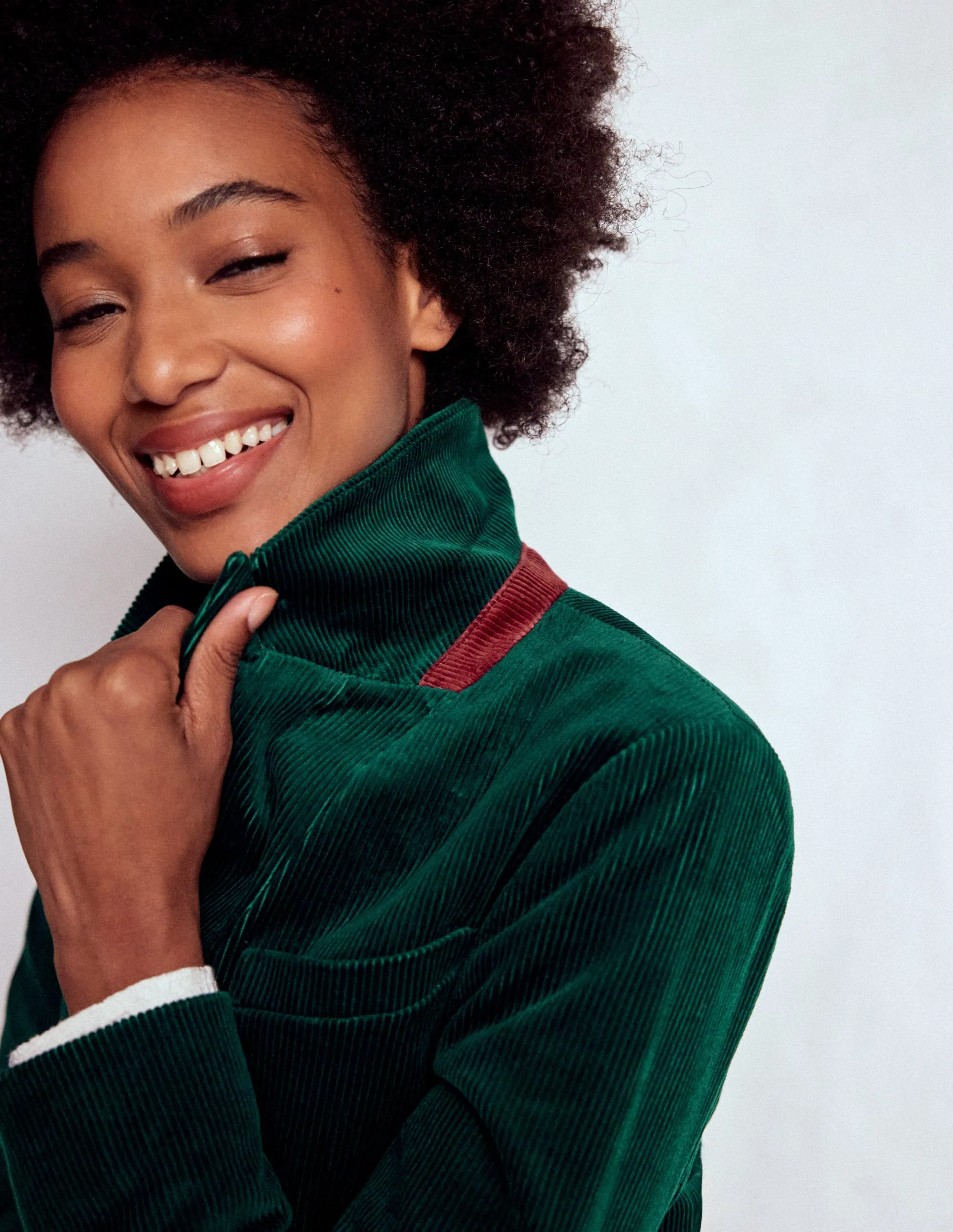 Stamford Cord Blazer-Fern TearResistantOuter No Static